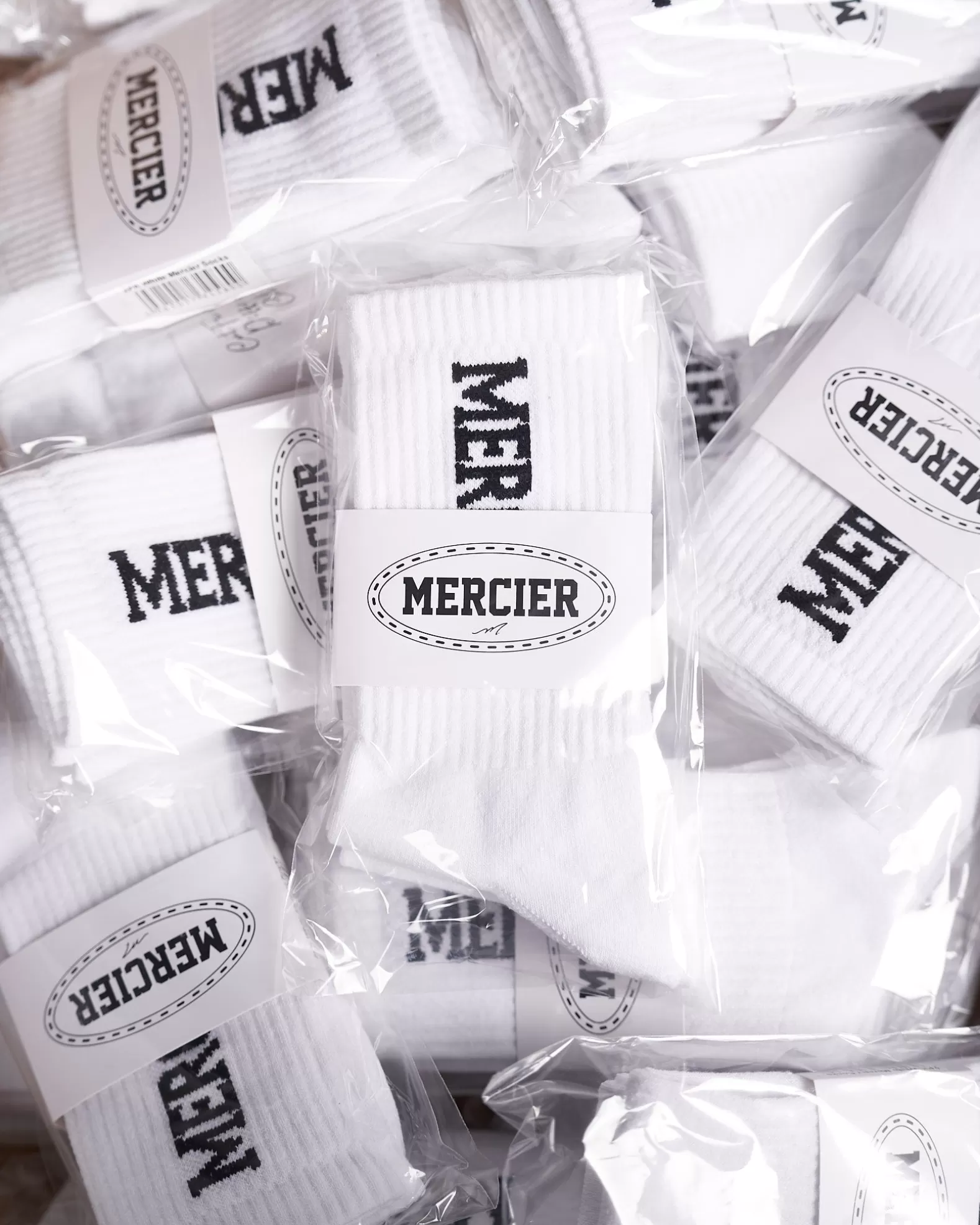 Shop Mercier 2Pack White Socks