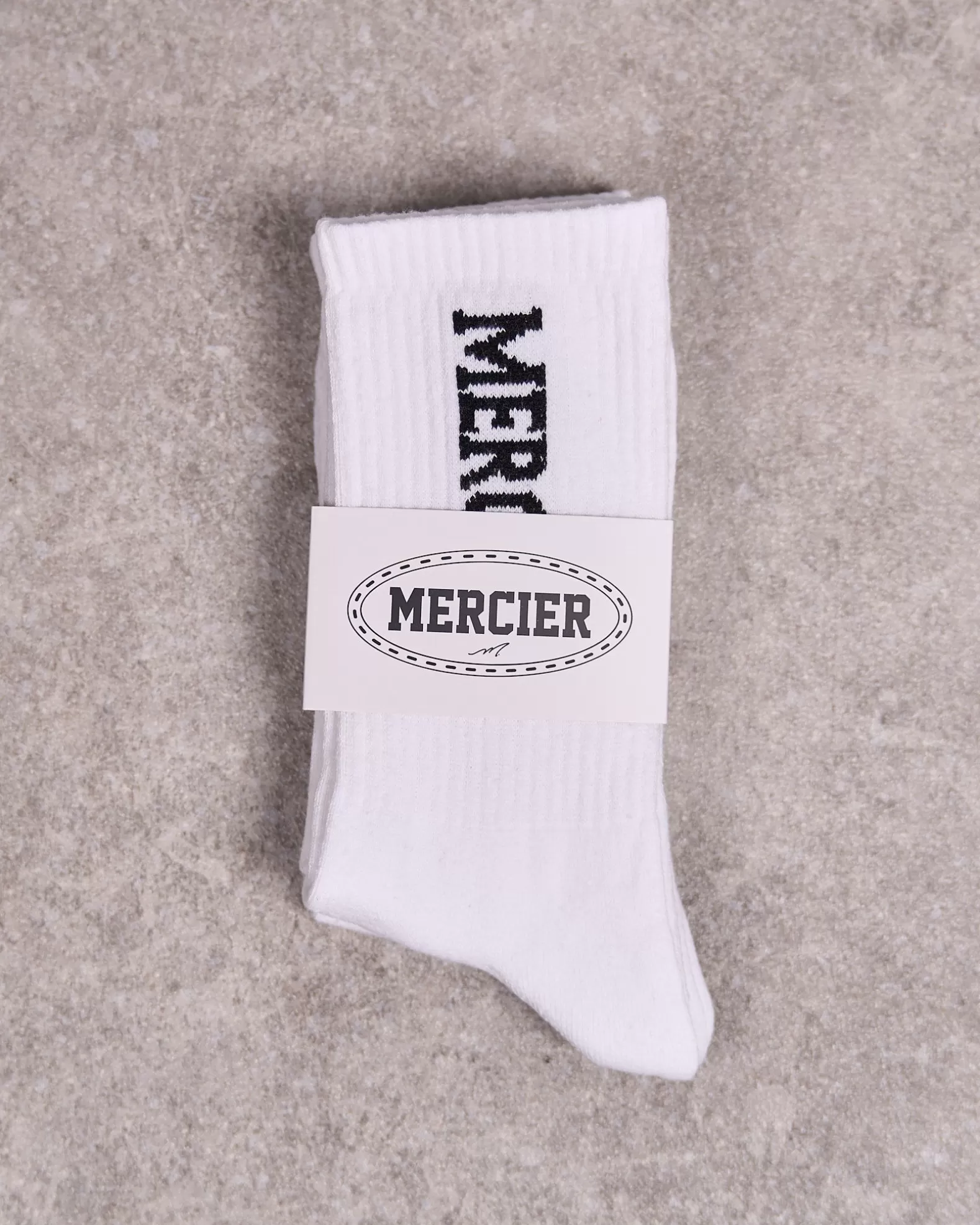 Shop Mercier 2Pack White Socks