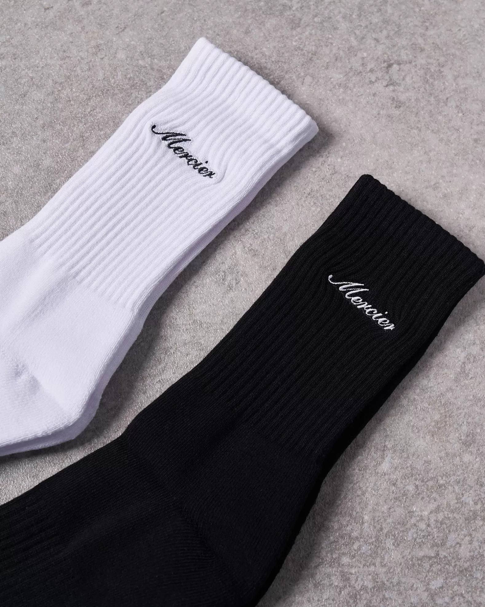 Hot Mercier Black & White Signature Mix pack socks