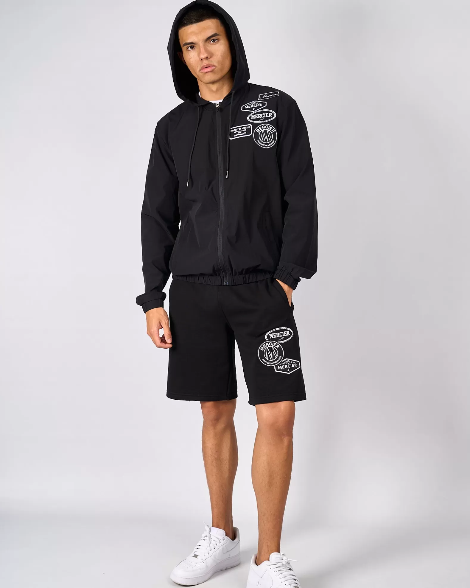 Best Sale Mercier Black Mono Windbreaker