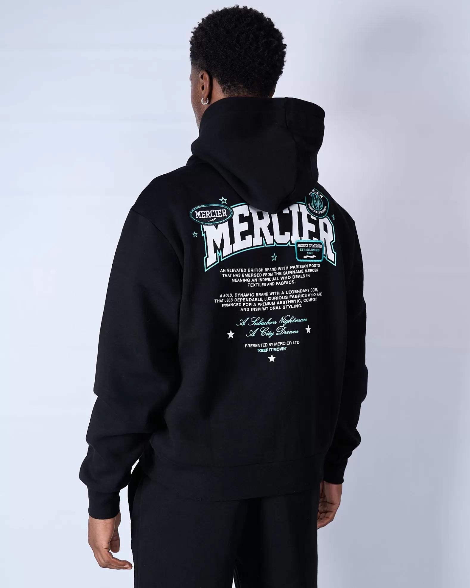 Best Sale Mercier Black Origins Hoodie