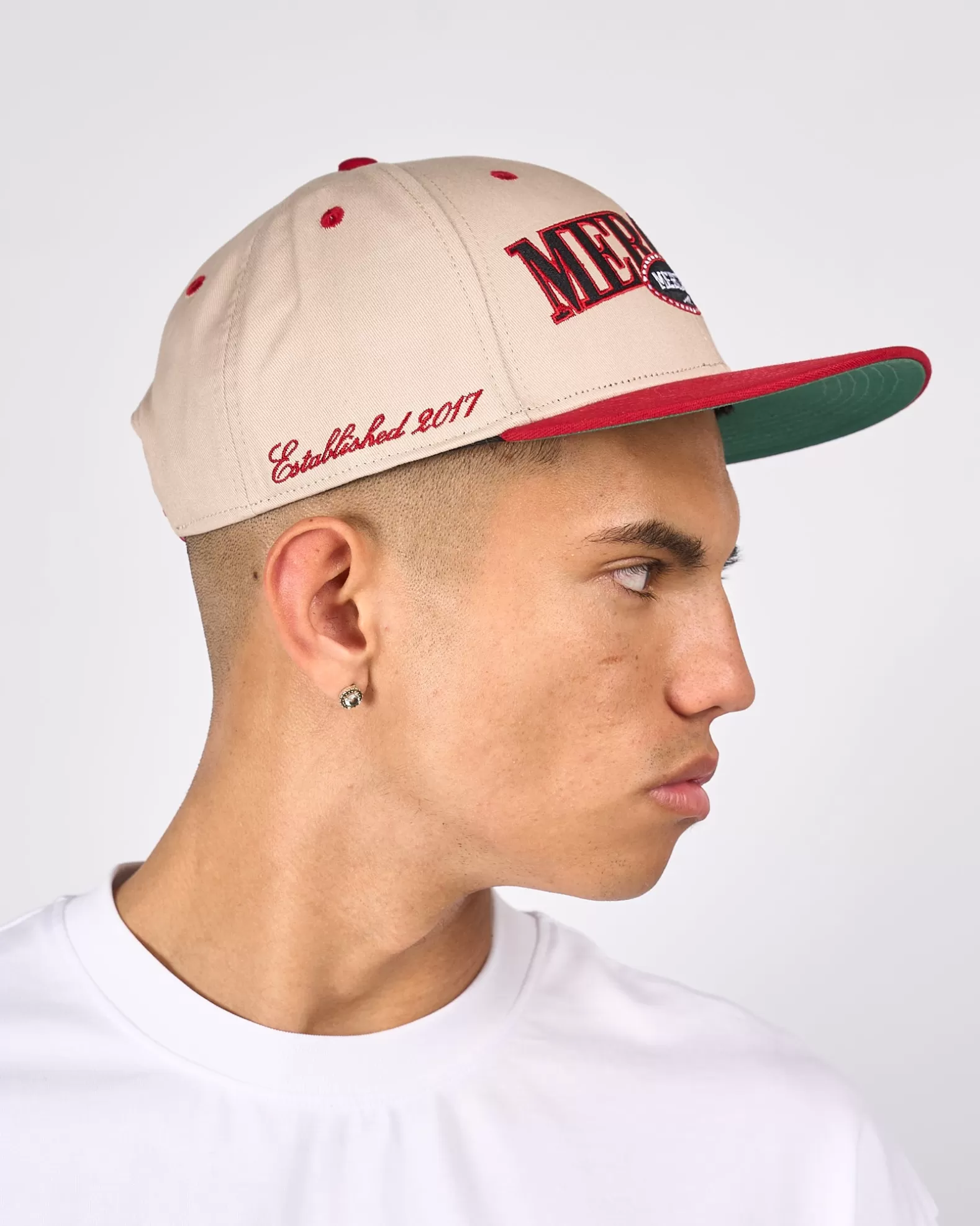 Cheap Mercier Red Idaho Snapback